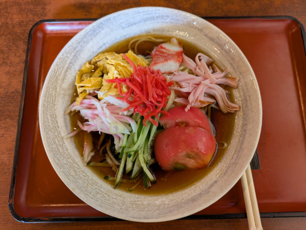 「冷し中華:850円」@きそば 大島屋の写真