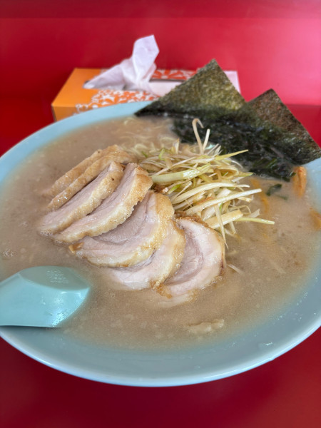 「ネギチャーシュー　中」@ラーメンショップ 境店の写真