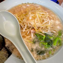 ネギラーメン890円＋半ライス140円
