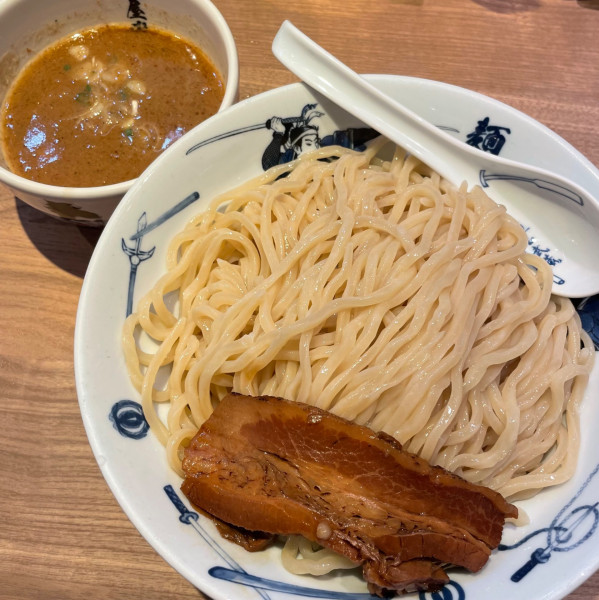 「濃厚つけ麺（麺量3.5倍）1,130円」@麺屋武蔵 道貫の写真