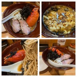 【限定】鶏豚骨オマール海老らーめん(リゾット付き)