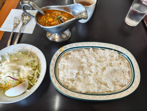 「ミックスカレー（野菜とツナ）」@からゐ屋の写真