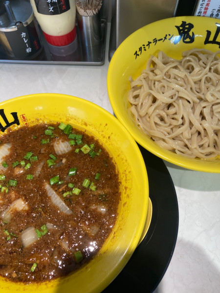 「スタミナつけめん」@スタミナラーメン 鬼山 渋谷店の写真