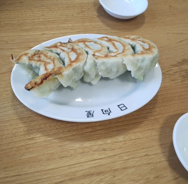 「餃子5個」@青竹手打ちラーメン 日向屋の写真