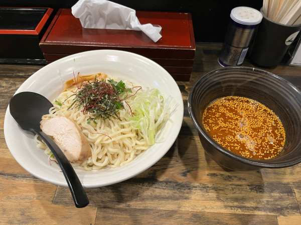 「鯛辛つけ麺　大盛り」@麺屋 奨 TASUKU 中央林間店の写真