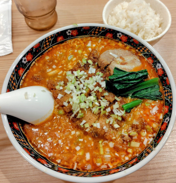 「排骨担々麺 1250円」@寿限無 担々麺 三田店の写真