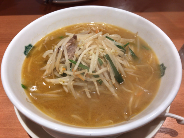 「味噌ラーメン 610円」@日高屋 与野本町西口店の写真