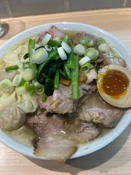 「特製塩ラーメン」@桜上水 船越の写真