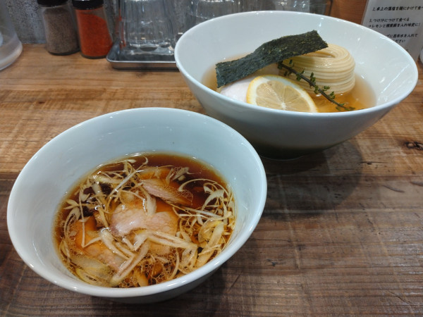 「昆布水つけ麺 醤油（大盛）」@3931WORKS.の写真
