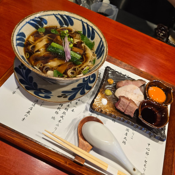 「中華そば 醤油」@中華そば 鴨福の写真