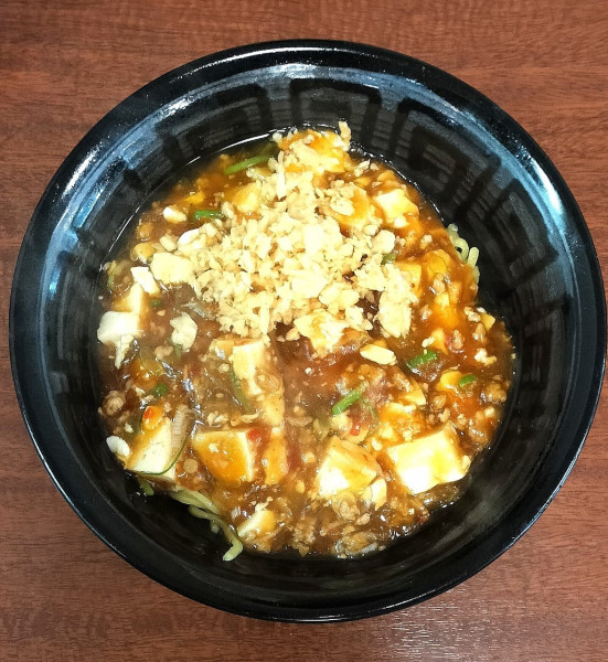 「麻婆らーめん＋チャーハンセット 900円」@中華街の写真