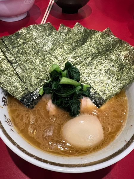 「徳増ラーメン並」@ラーメン濱野家の写真