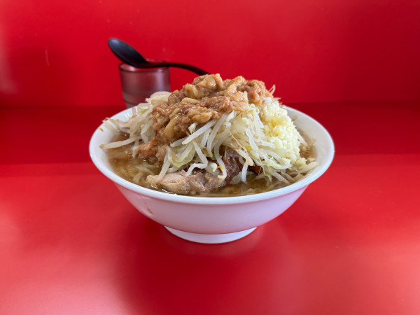 「小ラーメン(中)」@ラーメン二郎 柏店の写真