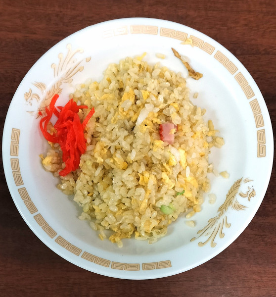 「チャーハン＋麻婆らーめんセット900円」@中華街の写真