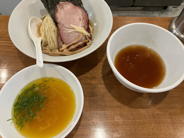 「つけ麺　塩、細麺」@のスたの写真