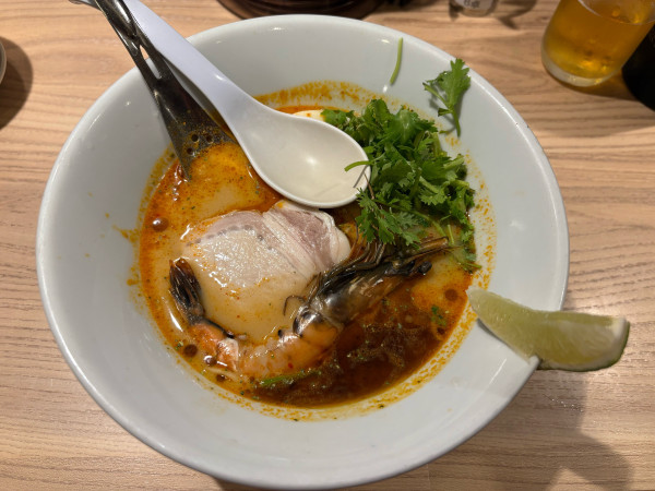 「トムヤン豚骨」@博多一風堂 名古屋驛麺通り店の写真