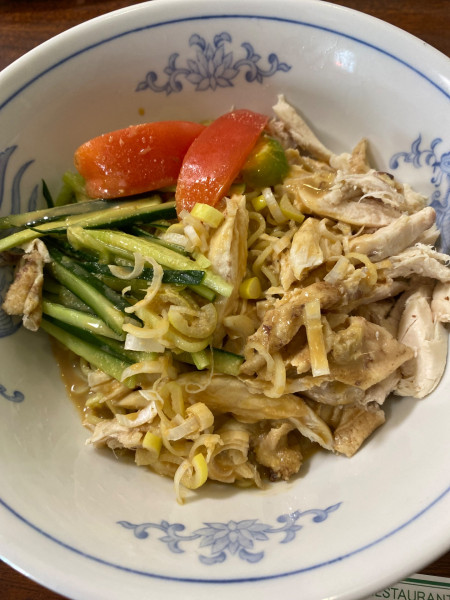 「【夏季限定】棒棒鶏冷やし中華　１１９０円」@中国料理 美珍の写真