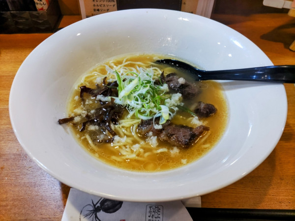 「鯨骨らーめん 900円」@博多海鮮 雅の写真