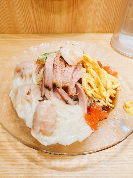 「焼味涼麺〜焼豚入り五目冷やし中華〜」@中村麺三郎商店の写真