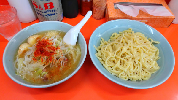 「つけ麺（1,100円）ヤサイニンニク」@らーめん いごっそうの写真