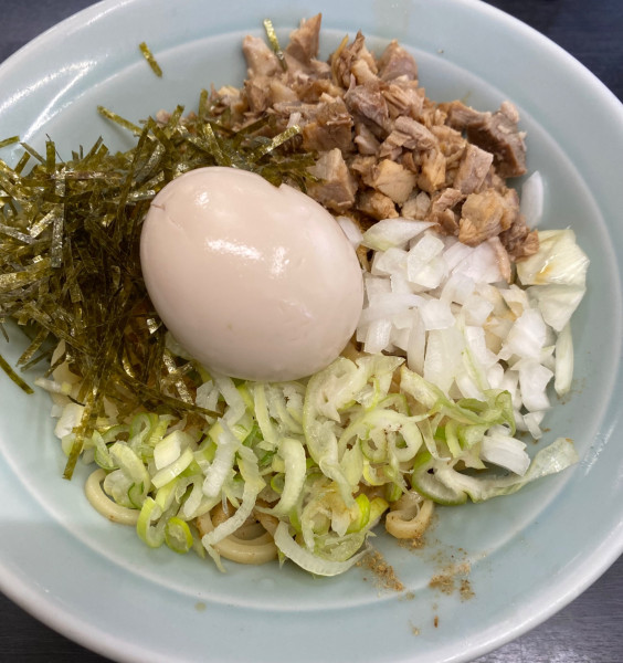 「【限定】冷やし混ぜそば　1000円」@横浜家系ラーメン すずき家の写真