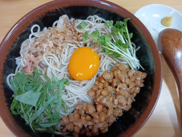 「【夏季限定】納豆そば（￥850）」@味多香庵の写真