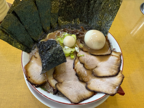 「チャーシュー麺＋味玉+海苔」@うまいヨ ゆうちゃんラーメンの写真