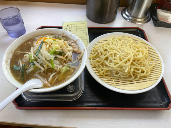 「つけタンメン」@あぢとみ食堂の写真