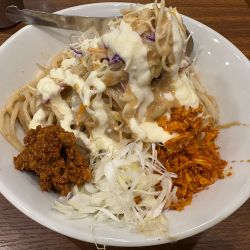 【7月限定】冷やしまぜそば1200円