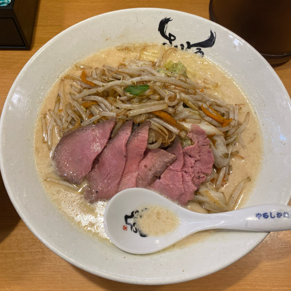 「和牛白湯タンメン」@麺ZINさいとうの写真
