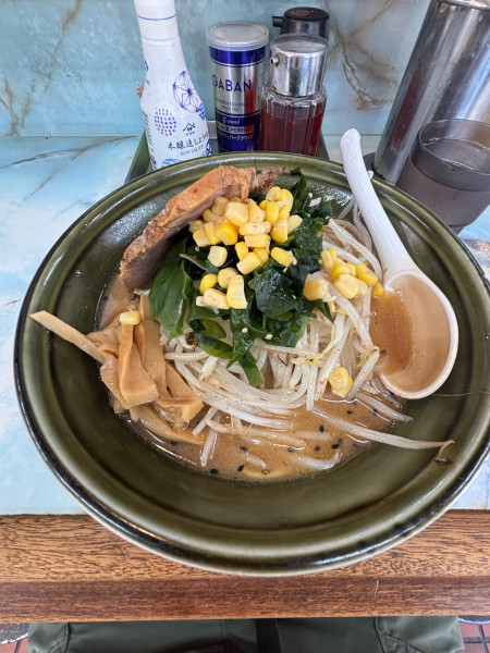 「味噌ラーメン(並盛り)」@ラーメン 丸仙の写真