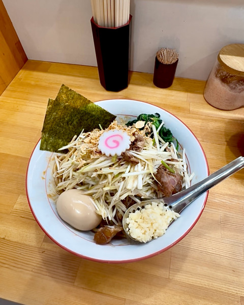 「【限定】冷やしネギ味噌ソバ」@らーめん 護什番の写真