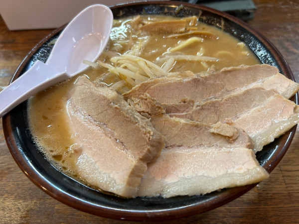 「チャーシュー信州味噌らあめん」@らあめん 寸八 総本店の写真