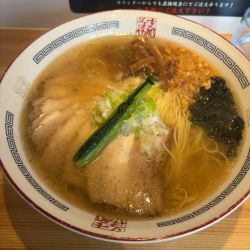 塩　バラチャーシュー麺　大盛