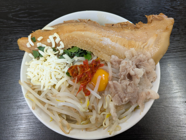 「ペペロン(250g)」@ラーメン ジライヤの写真