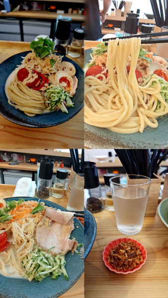 「7月限定『冷やし次女+大盛+オニオンチップ』」@麺宮寺麦子の写真