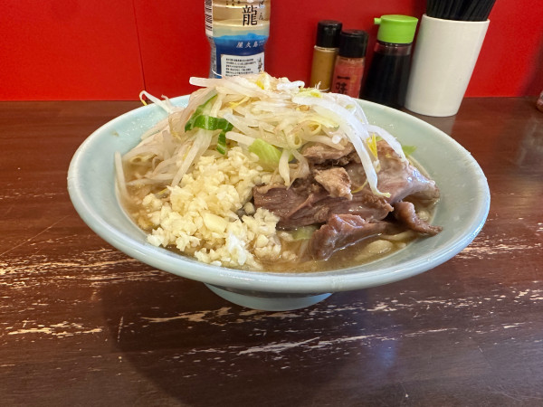 「ミニラーメン200g(ニンニク)」@龍麺 ふえ郎の写真
