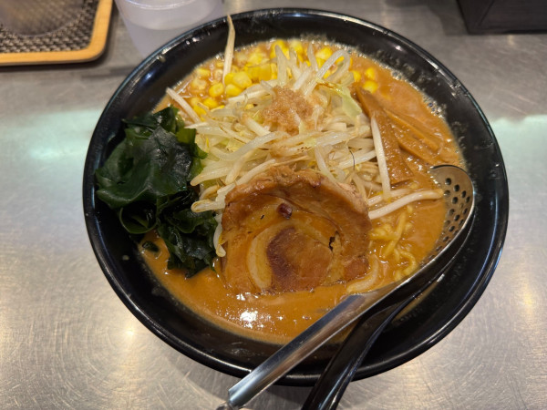「濃厚味噌ラーメン 1100円」@味噌ラーメン たけあきの写真