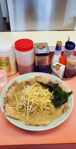 「ネギチャーシュー麺中盛り」@ラーメンショップ 橋戸店の写真