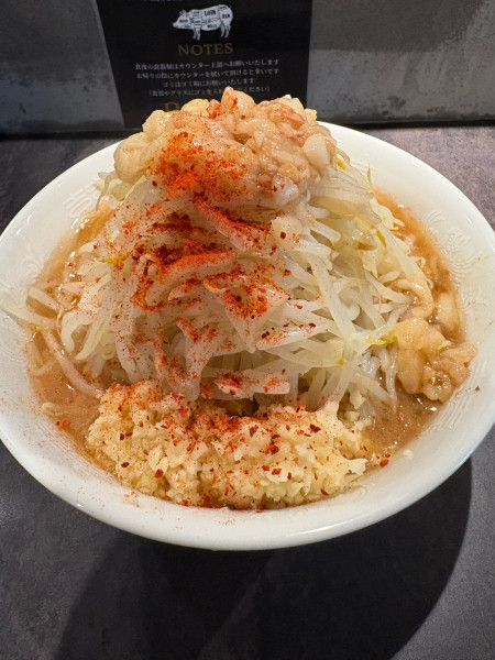 「ラーメン　200g」@Hi-Fat Noodle BUTCHER’Sの写真