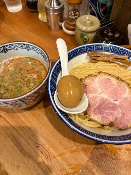 「カレーつけ麺　300g 味玉」@ラーメン トウカンヤの写真