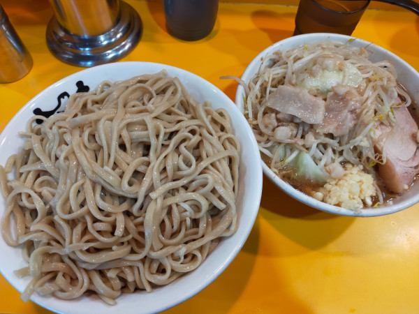 「シークワーサー大つけ麺」@ラーメン二郎 八王子野猿街道店2の写真