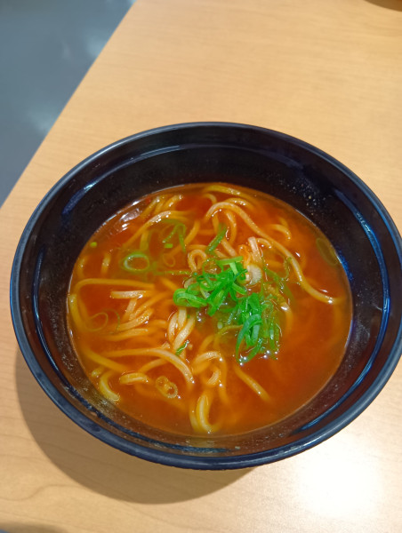 「かけラーメン（辛味噌）」@スシロー 日立諏訪店の写真