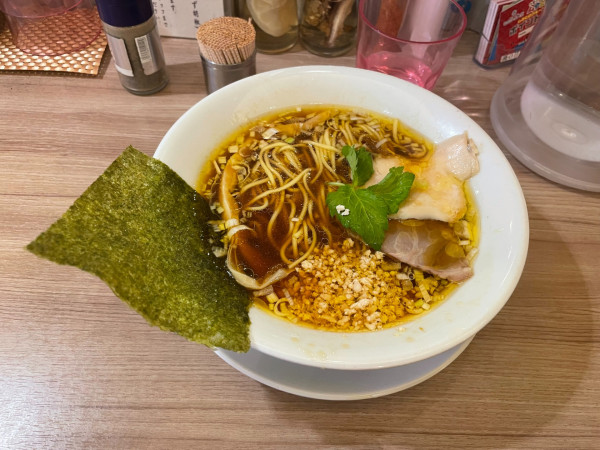 「鶏そば（醤油）」@中華そば ムタヒロ 拝島駅店の写真