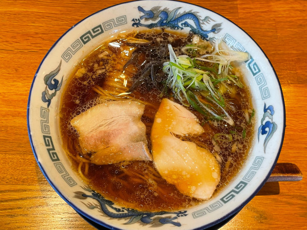 「朝らーめｎ　￥６００」@らーめんニュー直方の写真