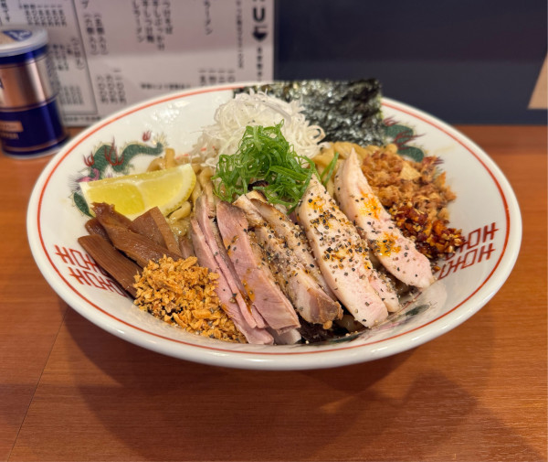 「まぜそば」@自家製手もみ麺 鈴ノ木の写真