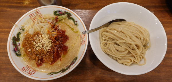 「【限定】冷やし担々つけ麺（1,200円）」@つけめんTETSU 五反田店の写真