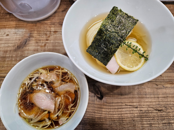 「昆布水つけ麺醤油」@3931WORKS.の写真