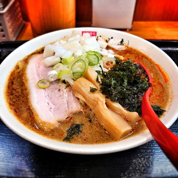 「濃厚煮干し辛味噌ラーメン」@味噌麺処 花道庵の写真