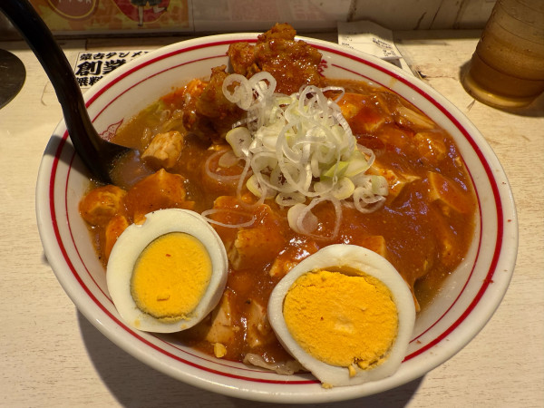 「五目蒙古タンメン麻婆野菜大盛り豆腐変更」@蒙古タンメン 中本 新宿店の写真